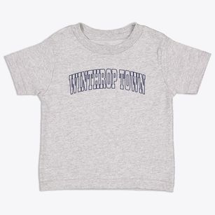 Winthrop Town Massachusetts Trendy Block Toddler T-Shirt