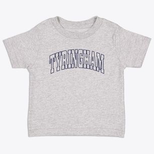Tyringham Massachusetts Trendy Block Toddler T-Shirt