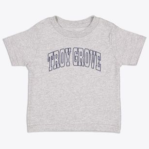 Troy Grove Illinois Trendy Block Toddler T-Shirt