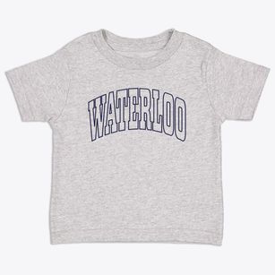 Waterloo Iowa Trendy Block Toddler T-Shirt