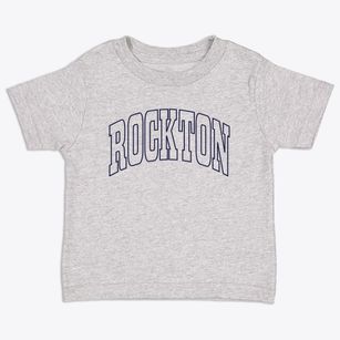 Rockton Illinois Trendy Block Toddler T-Shirt
