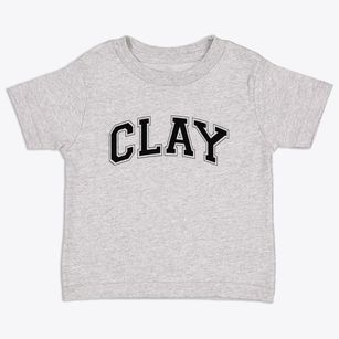 Clay New York Varsity Toddler T-Shirt