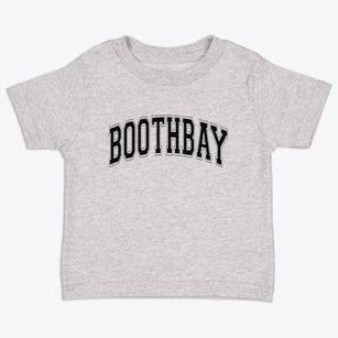 Boothbay Maine Varsity Toddler T-Shirt
