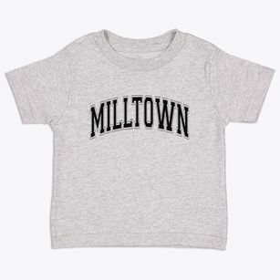 Milltown Wisconsin Varsity Toddler T-Shirt