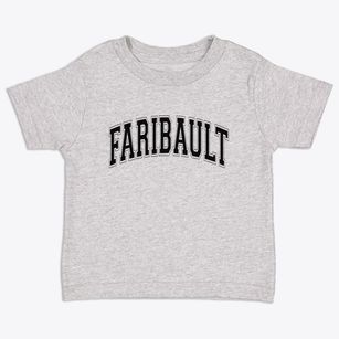 Faribault Minnesota Varsity Toddler T-Shirt