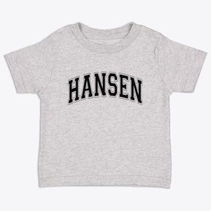 Hansen Wisconsin Varsity Toddler T-Shirt
