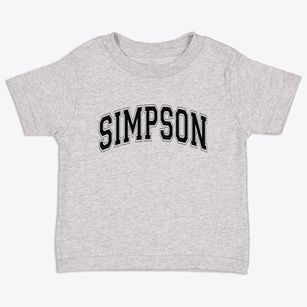 Simpson Louisiana Varsity Toddler T-Shirt