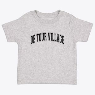 De Tour Village Michigan Varsity Toddler T-Shirt
