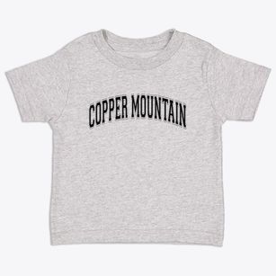 Copper Mountain Colorado Varsity Toddler T-Shirt