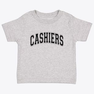 Cashiers North Carolina Varsity Toddler T-Shirt