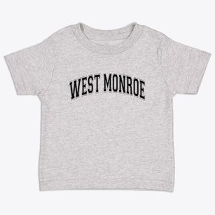 West Monroe Louisiana Varsity Toddler T-Shirt