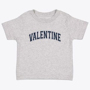 Valentine Nebraska Varsity Toddler T-Shirt