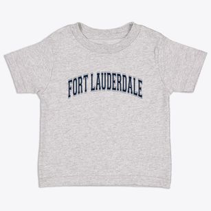 Fort Lauderdale Florida Varsity Toddler T-Shirt