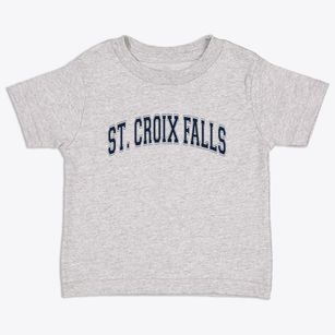 St. Croix Falls Wisconsin Varsity Toddler T-Shirt