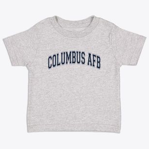 Columbus Afb Mississippi Varsity Toddler T-Shirt