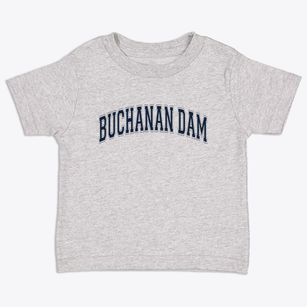 Buchanan Dam Texas Varsity Toddler T-Shirt