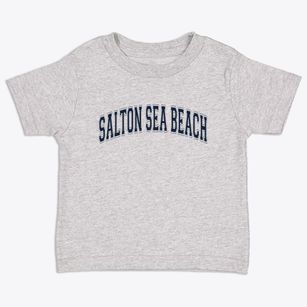 Salton Sea Beach California Varsity Toddler T-Shirt