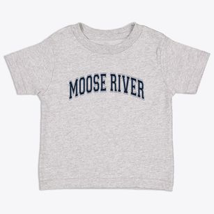 Moose River Maine Varsity Toddler T-Shirt