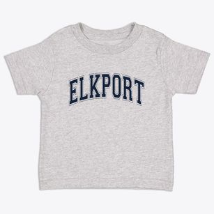 Elkport Iowa Varsity Toddler T-Shirt