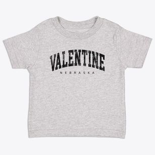 Valentine Nebraska Urban Vibe Toddler T-Shirt