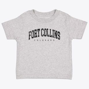 Fort Collins Colorado Urban Vibe Toddler T-Shirt