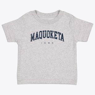Maquoketa Iowa Urban Vibe Toddler T-Shirt