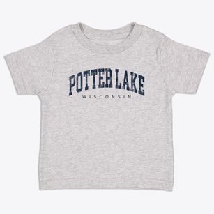 Potter Lake Wisconsin Urban Vibe Toddler T-Shirt