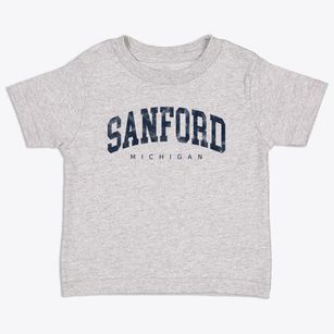 Sanford Michigan Urban Vibe Toddler T-Shirt