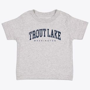 Trout Lake Washington Urban Vibe Toddler T-Shirt
