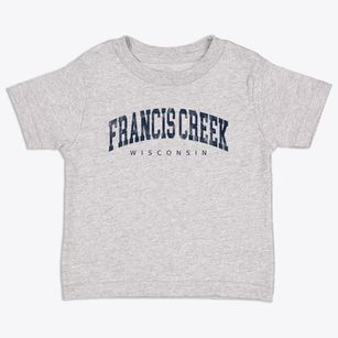 Francis Creek Wisconsin Urban Vibe Toddler T-Shirt