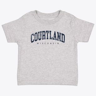 Courtland Wisconsin Urban Vibe Toddler T-Shirt