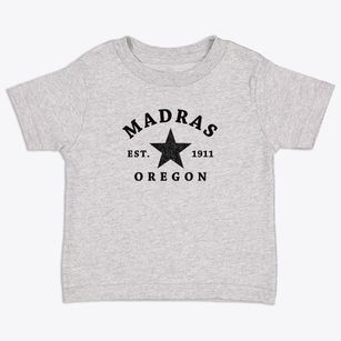 Madras Oregon Star Toddler T-Shirt