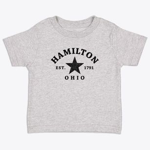 Hamilton Ohio Star Toddler T-Shirt