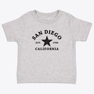 San Diego California Star Toddler T-Shirt