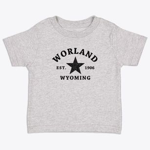 Worland Wyoming Star Toddler T-Shirt