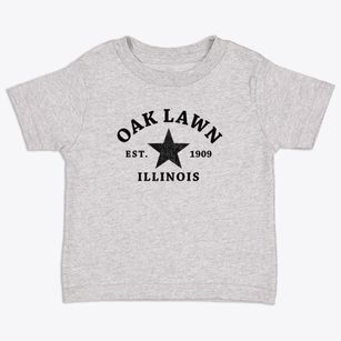 Oak Lawn Illinois Star Toddler T-Shirt