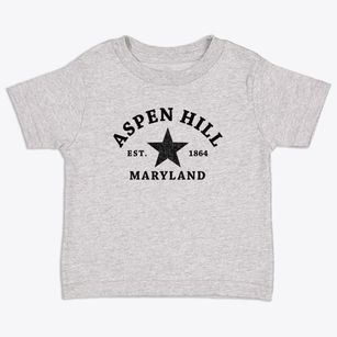 Aspen Hill Maryland Star Toddler T-Shirt