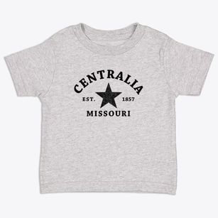 Centralia Missouri Star Toddler T-Shirt