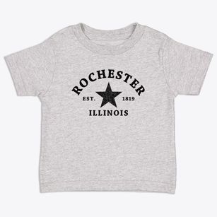 Rochester Illinois Star Toddler T-Shirt