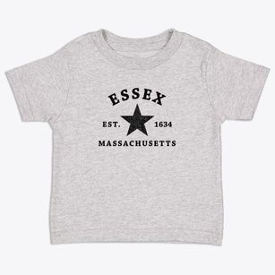 Essex Massachusetts Star Toddler T-Shirt