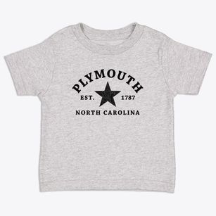Plymouth North Carolina Star Toddler T-Shirt
