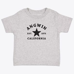 Angwin California Star Toddler T-Shirt
