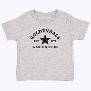 Goldendale Washington Star Toddler T-Shirt