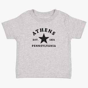 Athens Pennsylvania Star Toddler T-Shirt