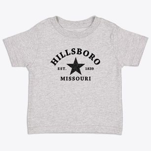 Hillsboro Missouri Star Toddler T-Shirt