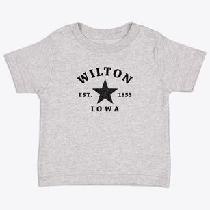 Wilton Iowa Star Toddler T-Shirt