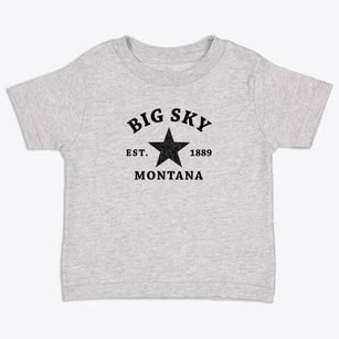 Big Sky Montana Star Toddler T-Shirt