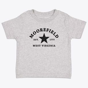 Moorefield West Virginia Star Toddler T-Shirt
