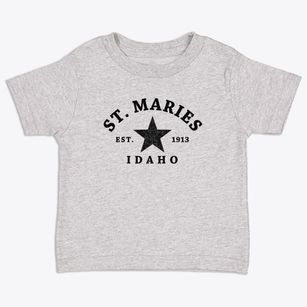 St. Maries Idaho Star Toddler T-Shirt