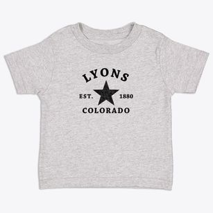 Lyons Colorado Star Toddler T-Shirt